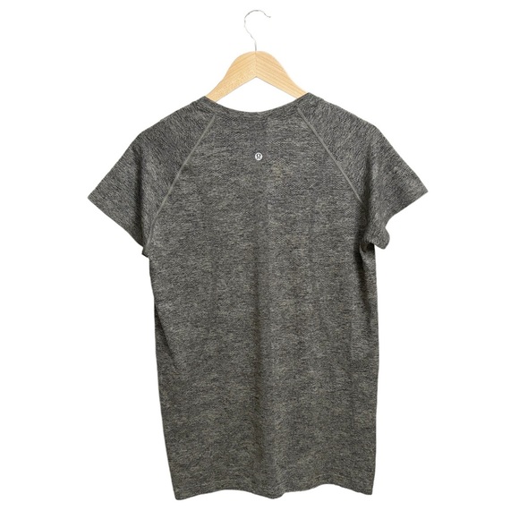 Lululemon Swiftly Tech Short Sleeve Tee Variegated Mesh Camo Black Grey Sage - Picture 3 of 6